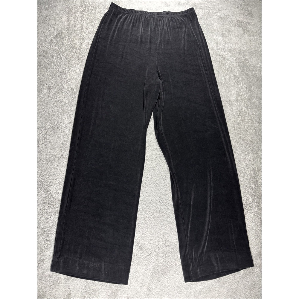 The Travel Collection Cropped Pants Pull- On Elastic Waist STRETCH SZ L